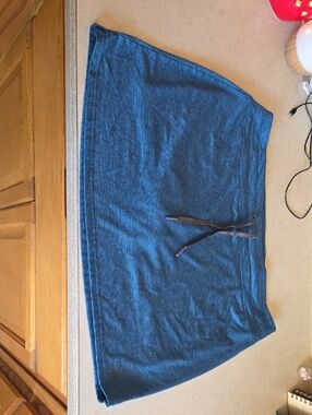 Ascend Teal Drawstring Skort
